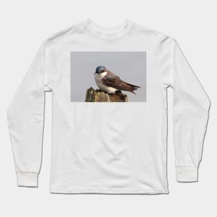 An Extremally Good-Looking Tree Swallow Long Sleeve T-Shirt